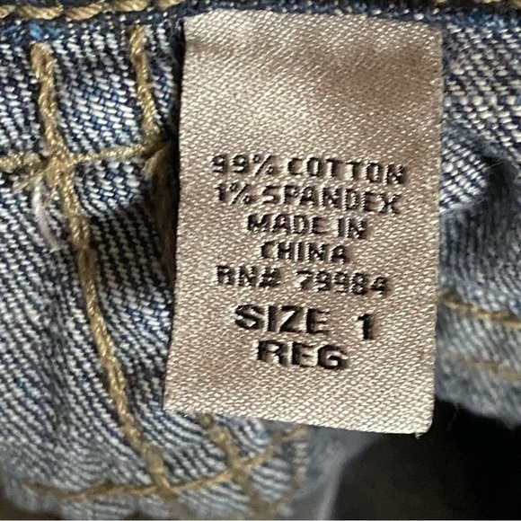 Chico’s Platinum Jeans Size 1 Reg‎ Women’s Platinum Cotton Blend - Picture 6 of 12